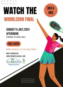 BAR &
BAR & BBQ 
SUNDAY 14 JULY, 2024
AFTERNOON
STROUD VILLAGE HALL
FREE ENTRY
MORE DETAILS TO FOLLOW SOON!
MORE INFORMATION :
SVHARA
STROUD VILLAGE HALL AND
RESIDENTS ASSOCIATION